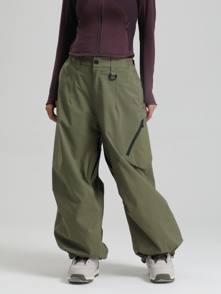 Gsou Snow Freeride Baggy Snow Pants – Unisex