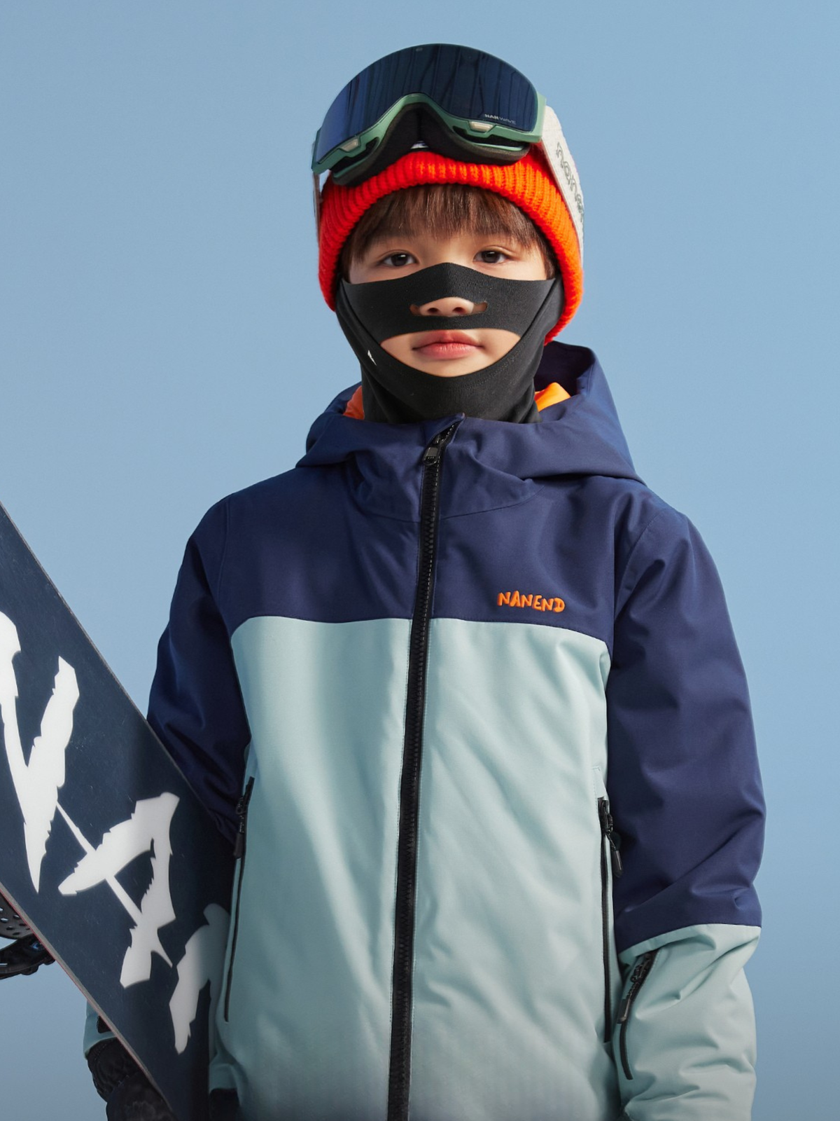 NANEND Kids Merino Ski Balaclava