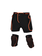 High Experience Total Impact Protective Shorts / Knee Pads